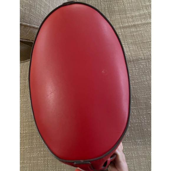 Kate Spade red Dorie Spade bucket bag - Picture 6 of 7